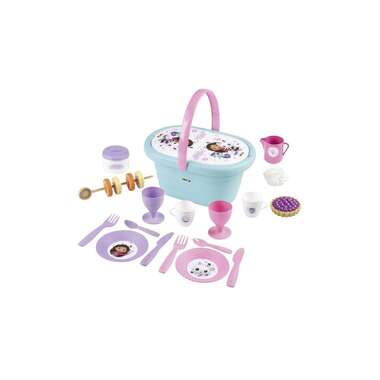 Smoby Play Dishes Gabby's Dollhouse Picnic Basket