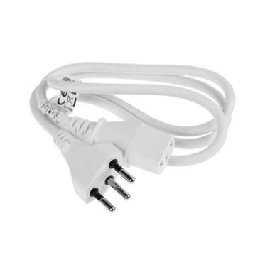 FURBER.power Netzkabel C13-T12 1.0 m Weiss