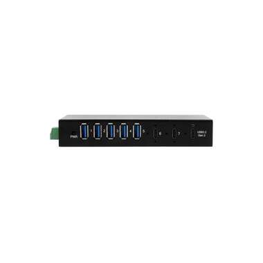 Exsys USB-Hub Industriale USB 3.2 Gen 2 x 1 Hub 7-Porta