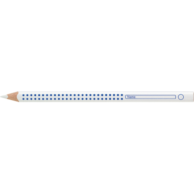 FABER-CASTELL Farbstifte Jumbo Grip 110801 weiss