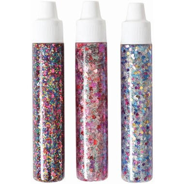 I AM CREATIVE Pailletten Glue Set 4091.36 3 Stk ass.