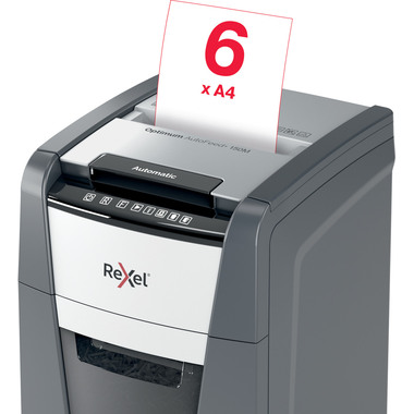REXEL Aktenvernichter Optimum AF+ 2020150MCH 150M, P-5, 44lt
