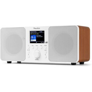 Audizio DAB+ Radio Genua White
