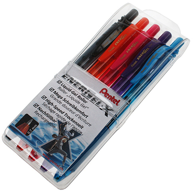 PENTEL Roller EnerGel X 0.7mm BL107-5BTS 5er Etui
