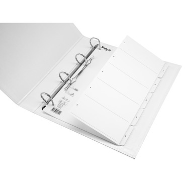 BIELLA Registro carton SmartIndex A4 46940501U bianco 1-5