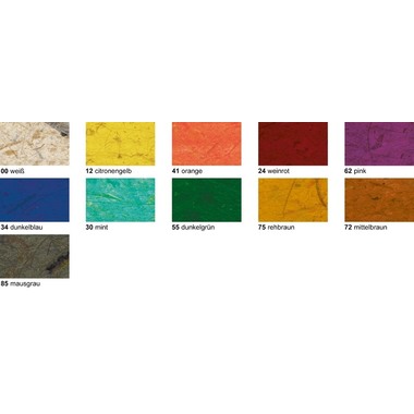 URSUS Bananenpapier 47x64cm 4852200 35g, weiss 25 Blatt