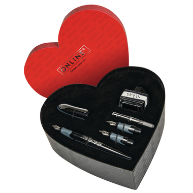 ONLINE Calligraphy Set Air 1.4mm 10033 Heart Box