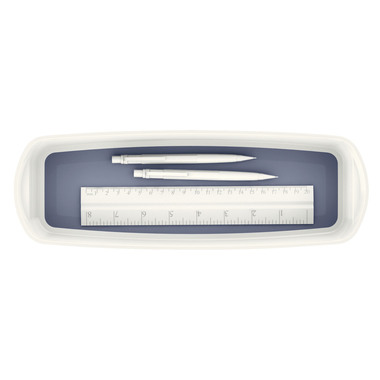 LEITZ MyBox vaschette da scrivania 52581001 bianco/grigio