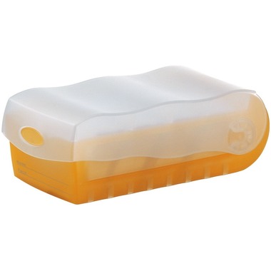 HAN Karteibox Croco A8 998-613 orange 9.7x6.7x19.1cm