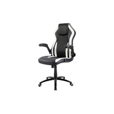 Racing Chairs Gaming-Stuhl CL-RC-BW-2 Schwarz/Weiss