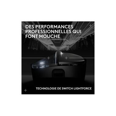 Logitech Souris de gaming Pro X Superlight Dex Noir