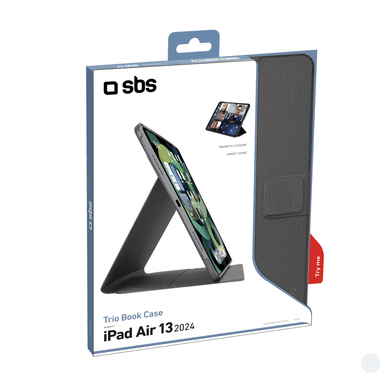 Book case for iPad Air 13" 2025/24 with stand