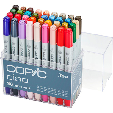 COPIC Marker Ciao 22075364 36er Set D