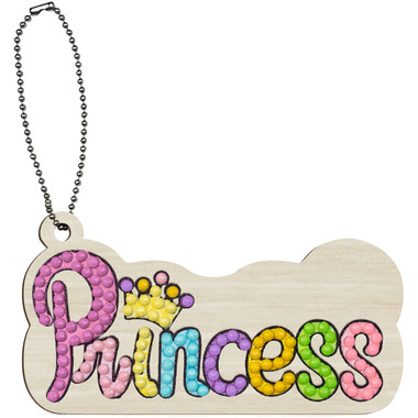 URSUS Diamond Sticker Princess 43510002 2 Karten, 2 Anhänger