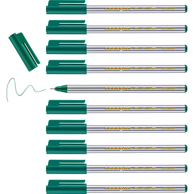 EDDING Penna 89 officeliner 0.3mm 89-4 verde