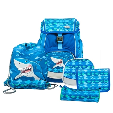 FUNKI Flexi-Bag Set Big Shark 6040.606 bleu 5 pcs.