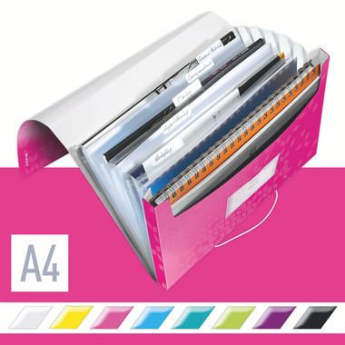 LEITZ Dossier project WOW A4 45890023 metallic pink