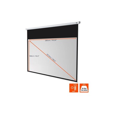 Celexon schermo a rullo Eco 280x158cm 16:9