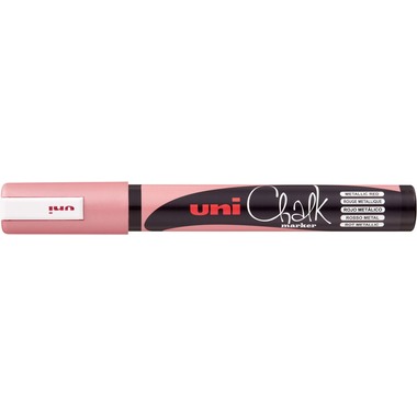 UNI-BALL Chalk Marker 1.8-2.5mm PWE-5M METALLIC RED Metallic rot