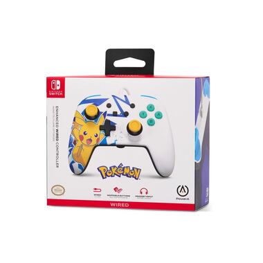 Power A Enhanced Wired Controller Pikachu High Voltage