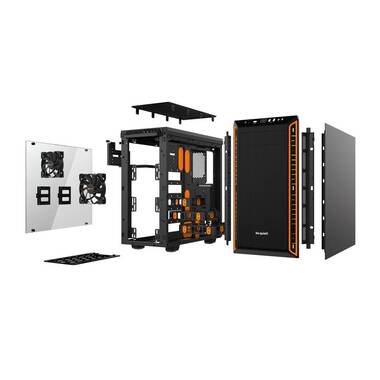 be quiet! Boîtier d’ordinateur Pure Base 600 carreaux