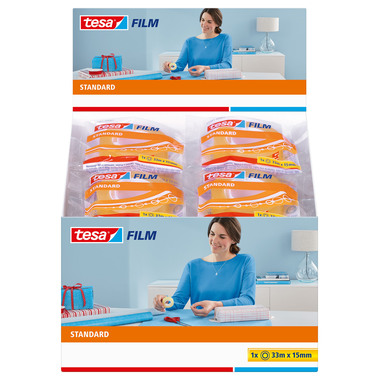 TESA Klebeband 15mmx33m 573810000 transparent