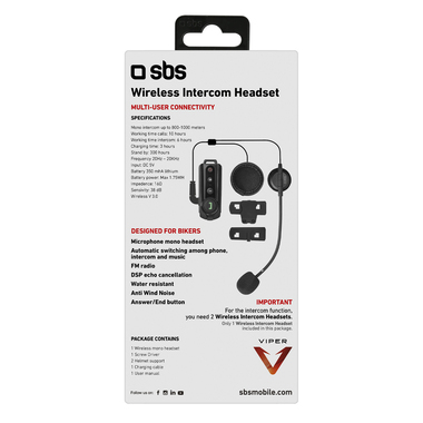 Wireless Waterproof Bike Intercom