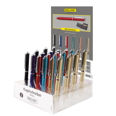 ONLINE Stylo à bille M 43024/18 Mini noir, 18 pcs.