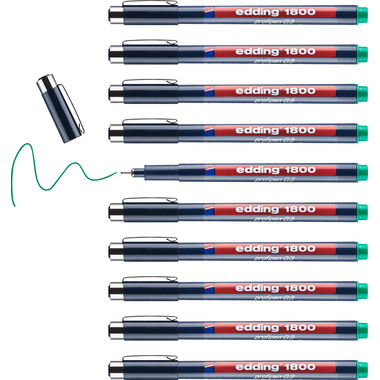 EDDING Profipen 1800 0.35m 1800-4-03 verde