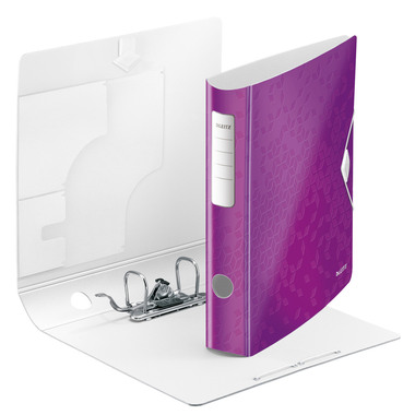 LEITZ Classeur WOW Active 180° 6.5cm 11070062 violet A4