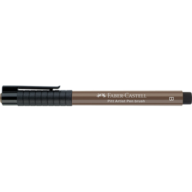 FABER-CASTELL Pitt Artist Pen Brush 2.5mm 167477 walnut brown