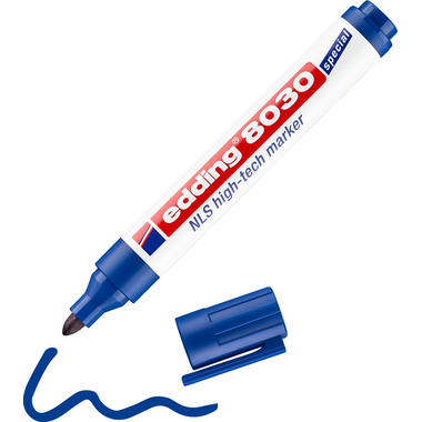 EDDING Hightech Marker 8030 1,5-3mm 8030-3 blu
