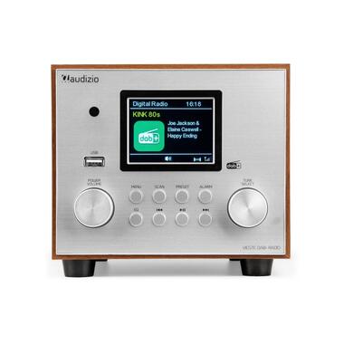 Audizio DAB+ Radio Vieste Silber