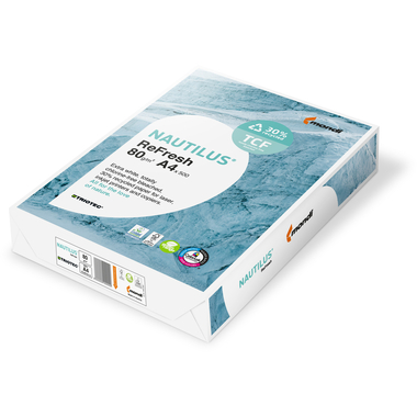 NAUTILUS REFRESH Kopierpapier FSC A4 88078255 Frischfaser-Rec.80g SB 500 B.