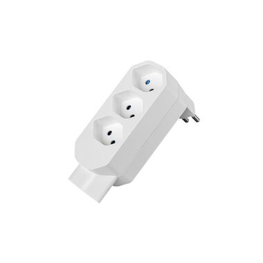 STEFFEN Manta Mehrfachadapter 4xT13 (1x unten) drehbar 4