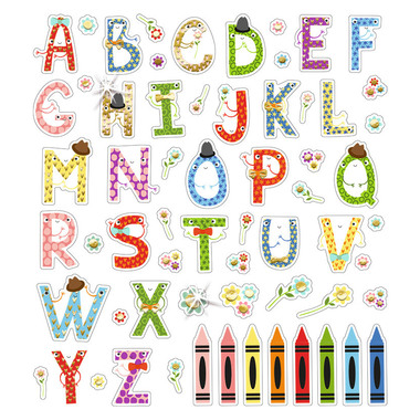 URSUS Glitzer-Sticker FUN Mot. 04 59540004F 156 sticker