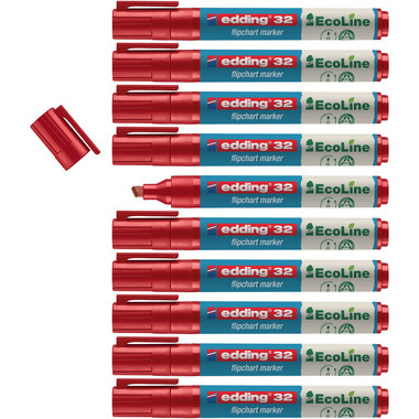 EDDING Flipchart Marker 32 1-5mm 32-2 rot