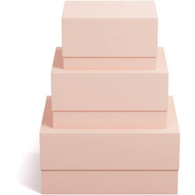 BIGSO BOX OF SWEDEN Aufbewahrungsbox Ilse 345352133 dusty pink 3er-Set