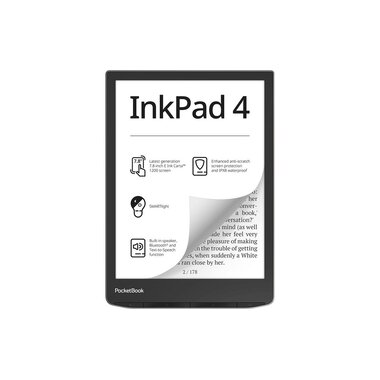 PocketBook E-Book Reader InkPad 4 Stardust Silver