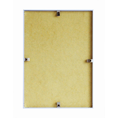 DEBEX Wechselrahmen 21x29,7cm 726002-210X2 Kunststoff silber