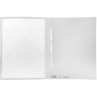 BIELLA Schnellhefter Pro-File #2 A4 16440203U transp.,PP,Sichttasche 80 Bl.