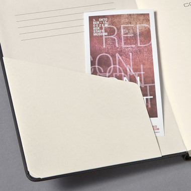 CONCEPTUM Notizbuch A6 CO132 liniert, 80g, 194 Bl. schwarz