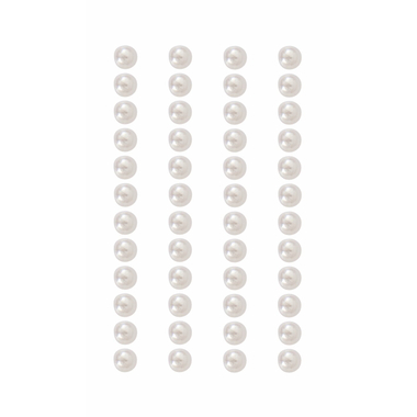 RICO DESIGN Sticker Perles 08792.75.35 blanc 7mm