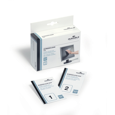 DURABLE Screenclean Duo 572102 10 tissu
