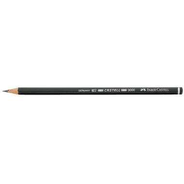FABER-CASTELL Bleistift CASTELL 9000 B 119001