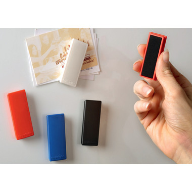 MAGNETOPLAN Support. magnét. réctangle 1665106 rouge 10 pcs.