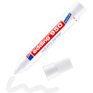 EDDING Industrial Marker 950 10mm 950-49 weiss