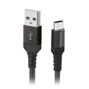 Câble USB anti-enchevêtrement - Micro USB en métal