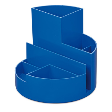 MAUL Porte-crayon recyclé 4117637.ECO 6 compartiments, 14cm, bleu