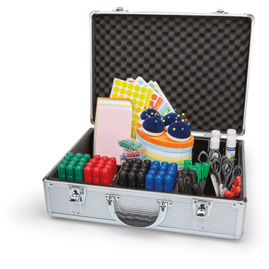 MAGNETOPLAN Moderatorenkoffer 11215 inkl. Zubehör für Seminare